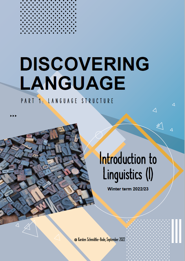 Discovering language 1